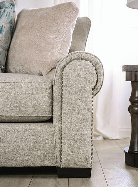 LAREDO Sofa, Beige - California Furniture (Coachella, CA)