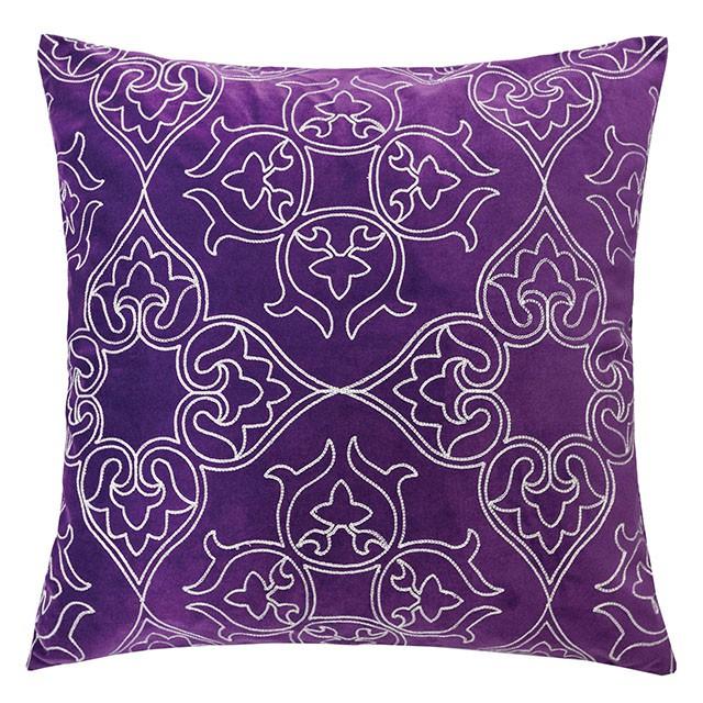 Kyla Purple 20" X 20" Pillow, Purple - California Furniture (Coachella, CA)