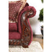 TABITHA Wine Love Seat, Wine - California Furniture (Coachella, CA)