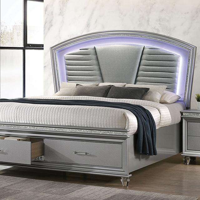 MADDIE Cal.King, E.King, & Queen Bed - California Furniture (Coachella, CA)