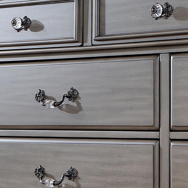 SYRACUSE Night Stand, Gray - California Furniture (Coachella, CA)