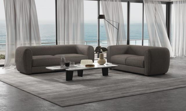 VERDAL Loveseat, Charcoal Gray - California Furniture (Coachella, CA)