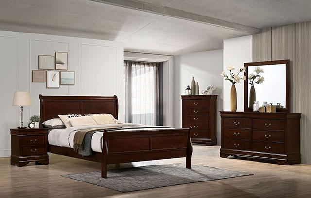 Louis Philippe Nightstand - California Furniture (Coachella, CA)