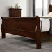 Louis Philippe Full, Twin, Full, & King Bed Black, Grey, Brown & White - California Furniture (Coachella, CA)