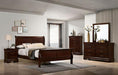 Louis Philippe Full, Twin, Full, & King Bed Black, Grey, Brown & White - California Furniture (Coachella, CA)