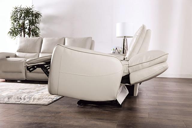 PHINEAS Power Sofa, Beige - California Furniture (Coachella, CA)