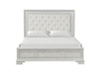Stella Mia 4 Pc 5 Pc Queen Bedroom Set White - California Furniture (Coachella, CA)