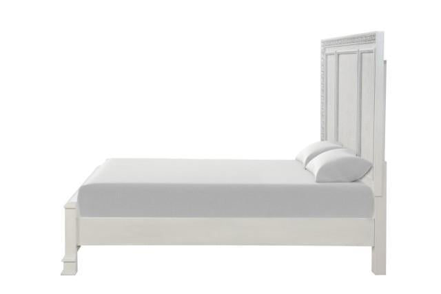 Stella Mia 4 Pc 5 Pc Queen Bedroom Set White - California Furniture (Coachella, CA)