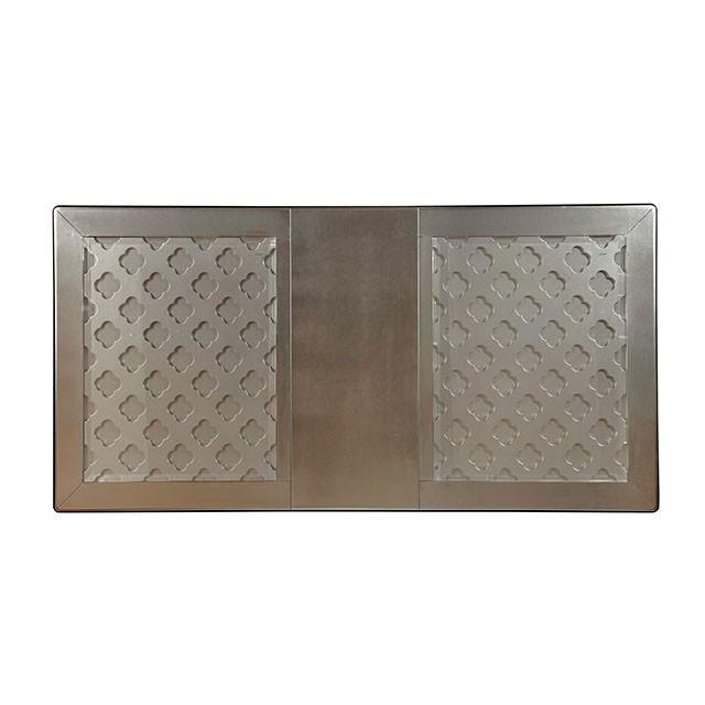 Amina Champagne Dining Table - California Furniture (Coachella, CA)