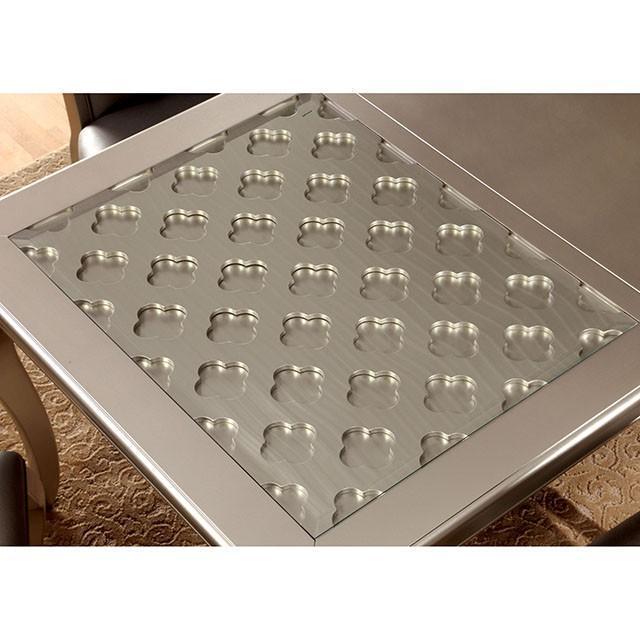 Amina Champagne Dining Table - California Furniture (Coachella, CA)