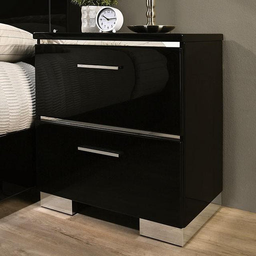 CARLIE Night Stand w/ USB Plug - California Furniture (Coachella, CA)