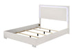 Sinistra E.King & Queen Bed White, Black & Beige - California Furniture (Coachella, CA)