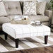 Dorset Ivory/Pattern Ottoman - California Furniture (Coachella, CA)