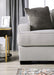 SKYLINE Loveseat, Pewter/Gray - California Furniture (Coachella, CA)