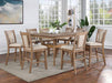 UPMINSTER Counter Ht. Table, Natural Tone - California Furniture (Coachella, CA)