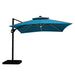 Sano 10 Ft Square Umbrella w/ Double Top w/ LED + 37" Large Base - California Furniture (Coachella, CA)