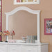 OLIVIA White Mirror - California Furniture (Coachella, CA)