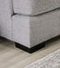 SKYLINE Sofa, Light Gray/Brown - California Furniture (Coachella, CA)