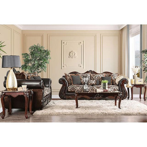 JAMAEL Brown/Espresso Sofa - California Furniture (Coachella, CA)