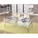 TANIKA Chrome End Table, Chrome - California Furniture (Coachella, CA)