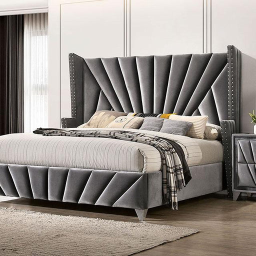 CARISSA Cal.King Bed - California Furniture (Coachella, CA)