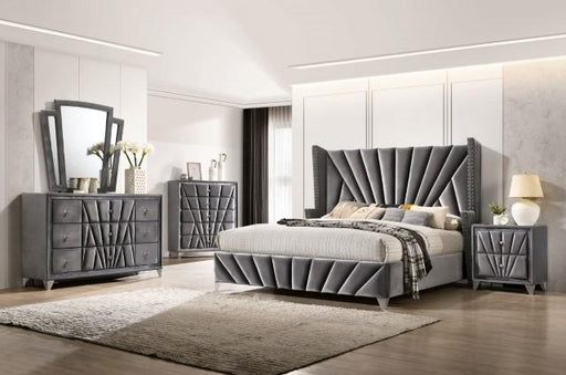 Carissa 4 Pc Queen Bedroom Set - California Furniture (Coachella, CA)