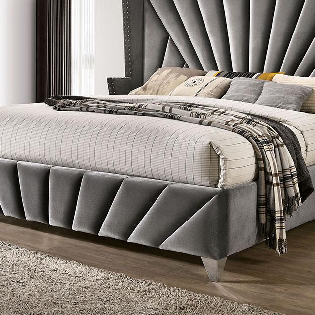 CARISSA Cal.King Bed - California Furniture (Coachella, CA)