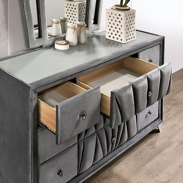 CARISSA Cal.King Bed - California Furniture (Coachella, CA)