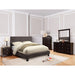 LEEROY Queen & Twin Bed Ivory & Gray - California Furniture (Coachella, CA)