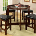 Crystal Cove 5 Pc. Counter Ht. Table Set - California Furniture (Coachella, CA)