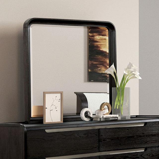 Osterley Mirror Black - California Furniture (Coachella, CA)