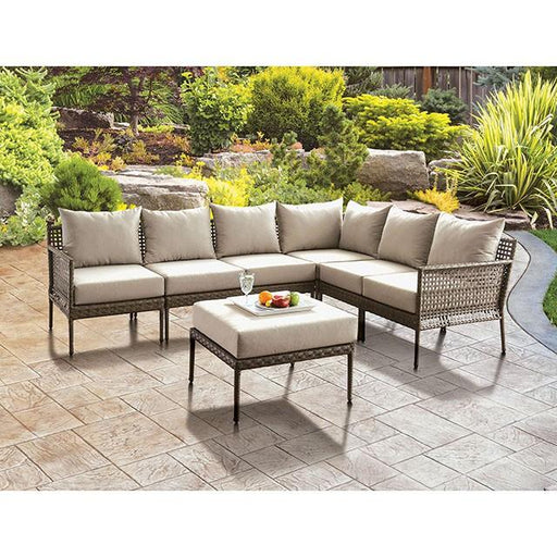 ALEISHA Patio Ottoman - California Furniture (Coachella, CA)