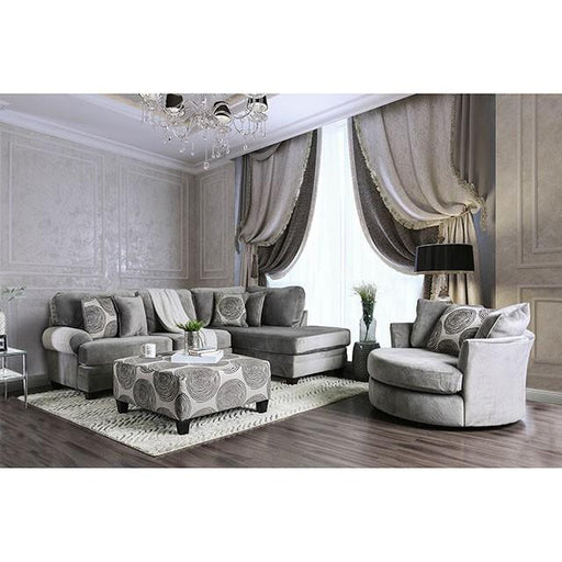 Bonaventura Gray Sectional - California Furniture (Coachella, CA)