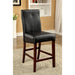 BONNEVILLE II Brown Cherry/Black Counter Ht. Chair (2/CTN) - California Furniture (Coachella, CA)