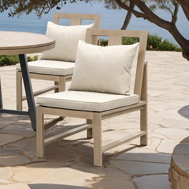 Bordeaux Armless Chair (2/CTN) - California Furniture (Coachella, CA)