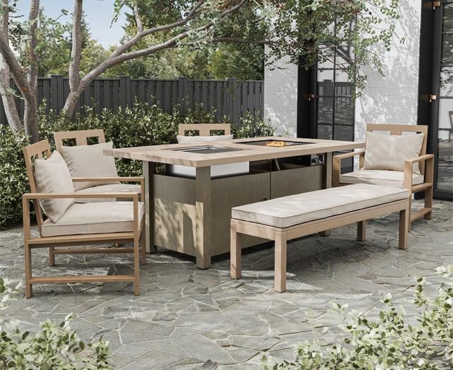 Bordeaux Bench - California Furniture (Coachella, CA)