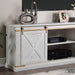 BORREGO TV Stand, Antique White - California Furniture (Coachella, CA)