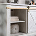 BORREGO TV Stand, Antique White - California Furniture (Coachella, CA)