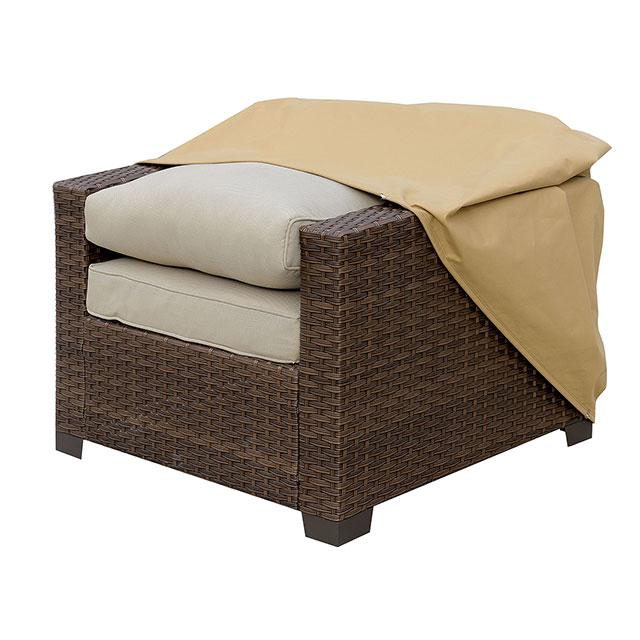 BOYLE Light Brown Dust Cover for Chair - California Furniture (Coachella, CA)