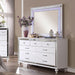 BRACHIUM Dresser, White - California Furniture (Coachella, CA)