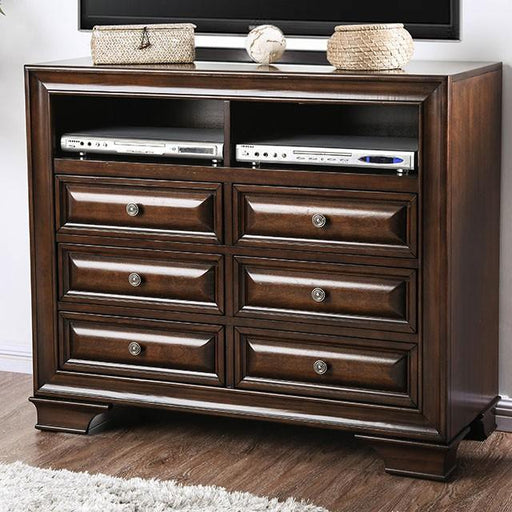 Brandt Brown Cherry Media Chest - California Furniture (Coachella, CA)