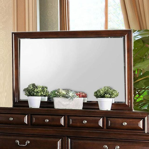 Brandt Brown Cherry Mirror - California Furniture (Coachella, CA)
