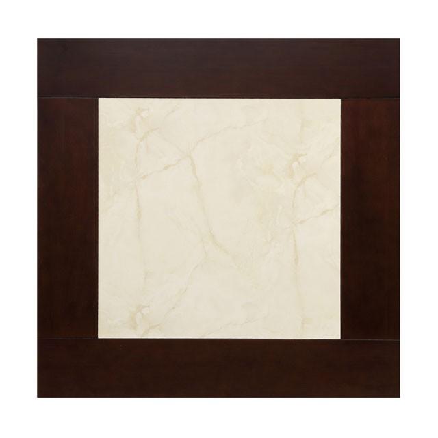 BRENT II Dark Cherry/Ivory Counter Ht. Table w/ Insert - California Furniture (Coachella, CA)