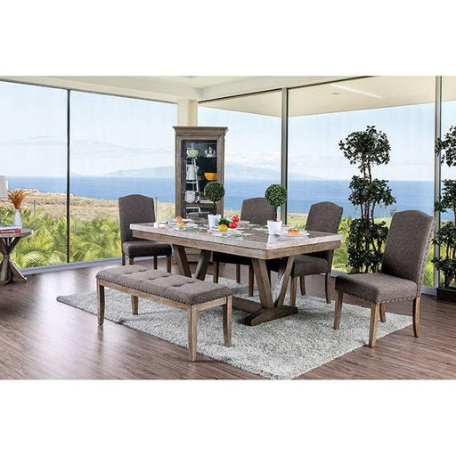 Bridgen Natural/Brown Bench - California Furniture (Coachella, CA)