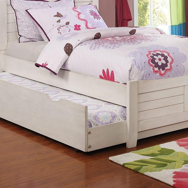 BROGAN Antique White Trundle/Drawers - California Furniture (Coachella, CA)