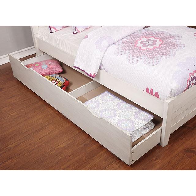 BROGAN Antique White Trundle/Drawers - California Furniture (Coachella, CA)