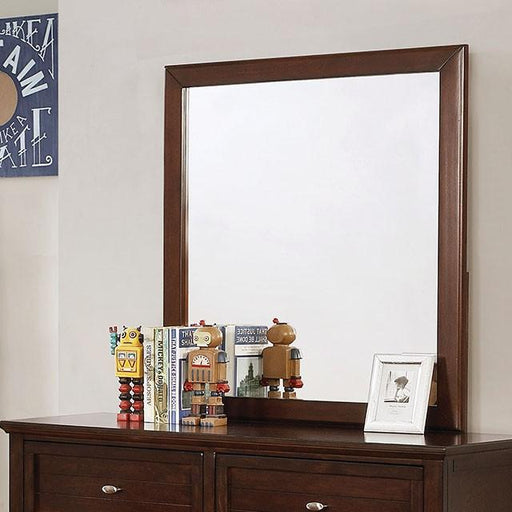 Brogan Brown Cherry Mirror - California Furniture (Coachella, CA)