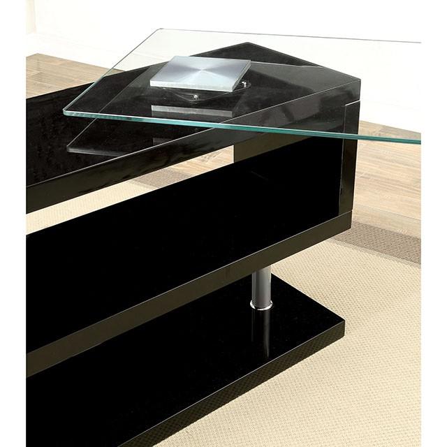 BRONWEN Black Desk - California Furniture (Coachella, CA)