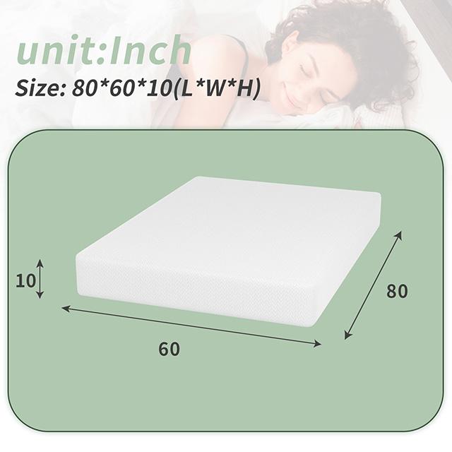Coreopsis 10" Queen Memory Foam Wave Comfort - California Furniture (Coachella, CA)