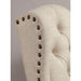 Wingback Chair, Beige (2/CTN) - California Furniture (Coachella, CA)